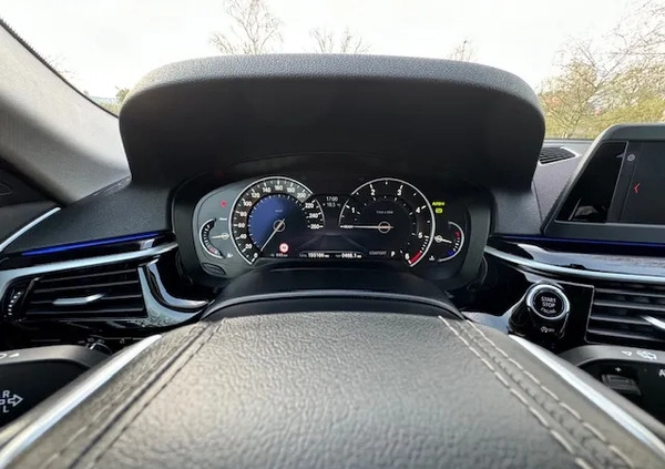 BMW Seria 5 cena 95900 przebieg: 155107, rok produkcji 2017 z Bolesławiec małe 436